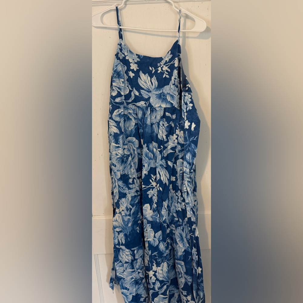 Joie Blue and White Patterned Dress